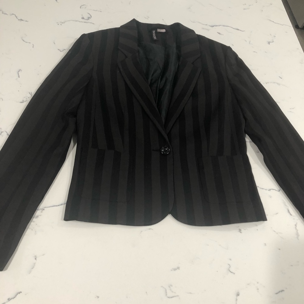 H&M Divided Stripe Blazer